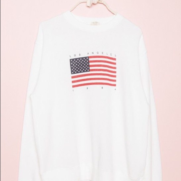 Brandy Melville Tops - Brandy Melville Los Angeles Sweatshirt